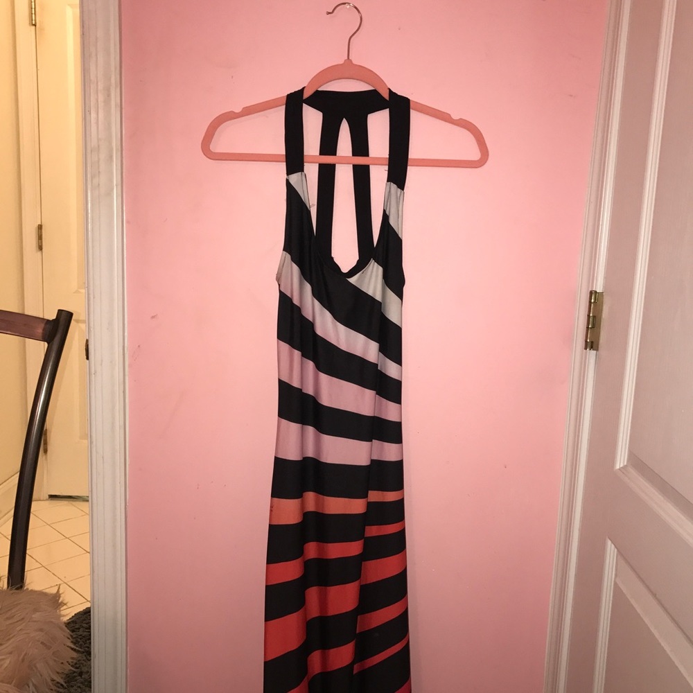 Peach Maxi Dress